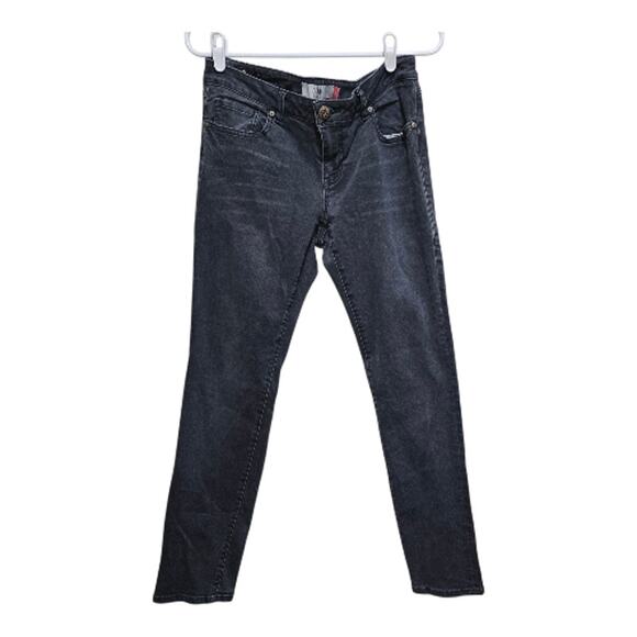 Cabi Slim Boyfriend Jeans Size 6 Washed Black - Picture 1 of 8